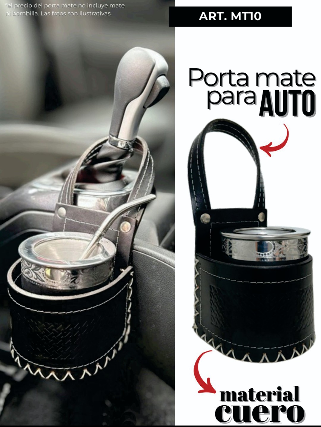 Porta mate para auto